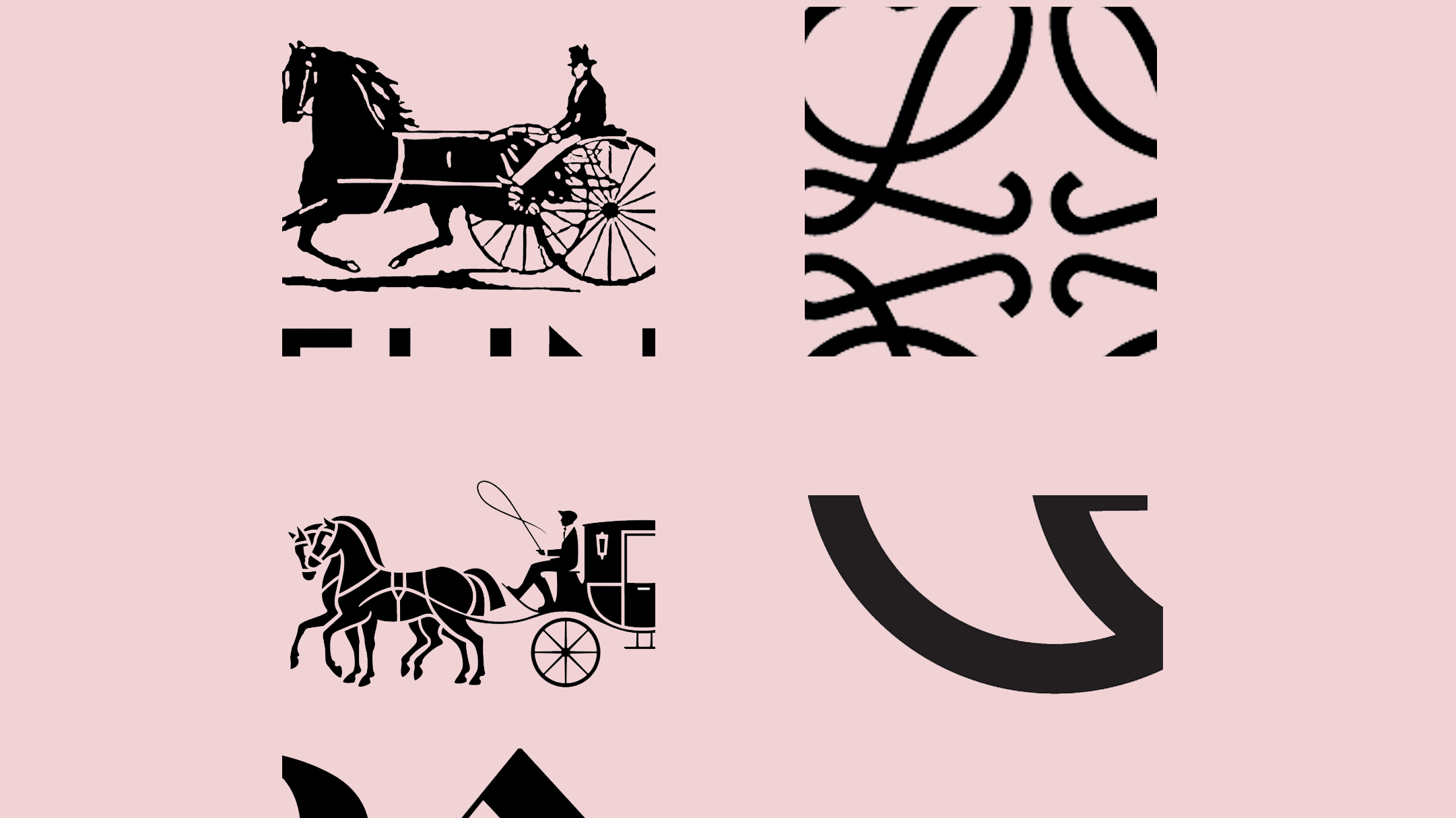 Can you guess which fashion houses these logos belong to?!