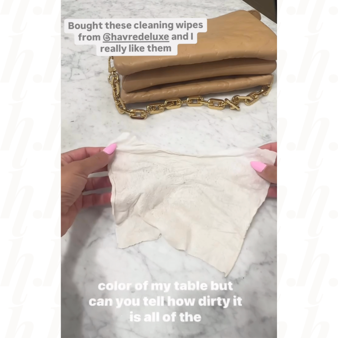 Canvas & Leather Cleansing Wipes Dust Bag Bundle