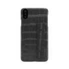 iPhone X/XS Croc Case With Stand - Havre de Luxe